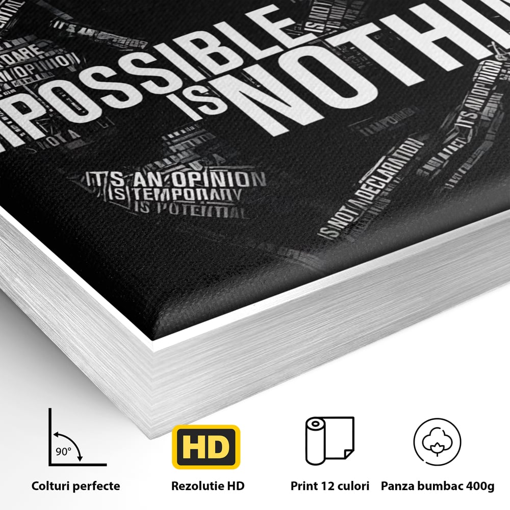 Tablou Canvas Premium, LuxCanva® C1257, Inspirational Ali , Relaxare, Game Room, Culori Vibrante