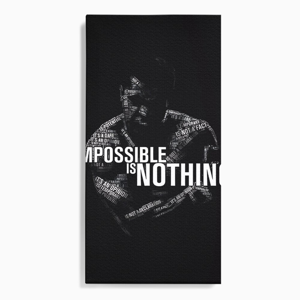 Tablou Canvas Premium, LuxCanva® C1257, Inspirational Ali , Relaxare, Game Room, Culori Vibrante
