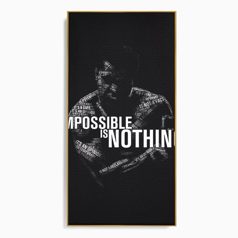 Tablou Canvas Premium, LuxCanva® C1257, Inspirational Ali , Relaxare, Game Room, Culori Vibrante
