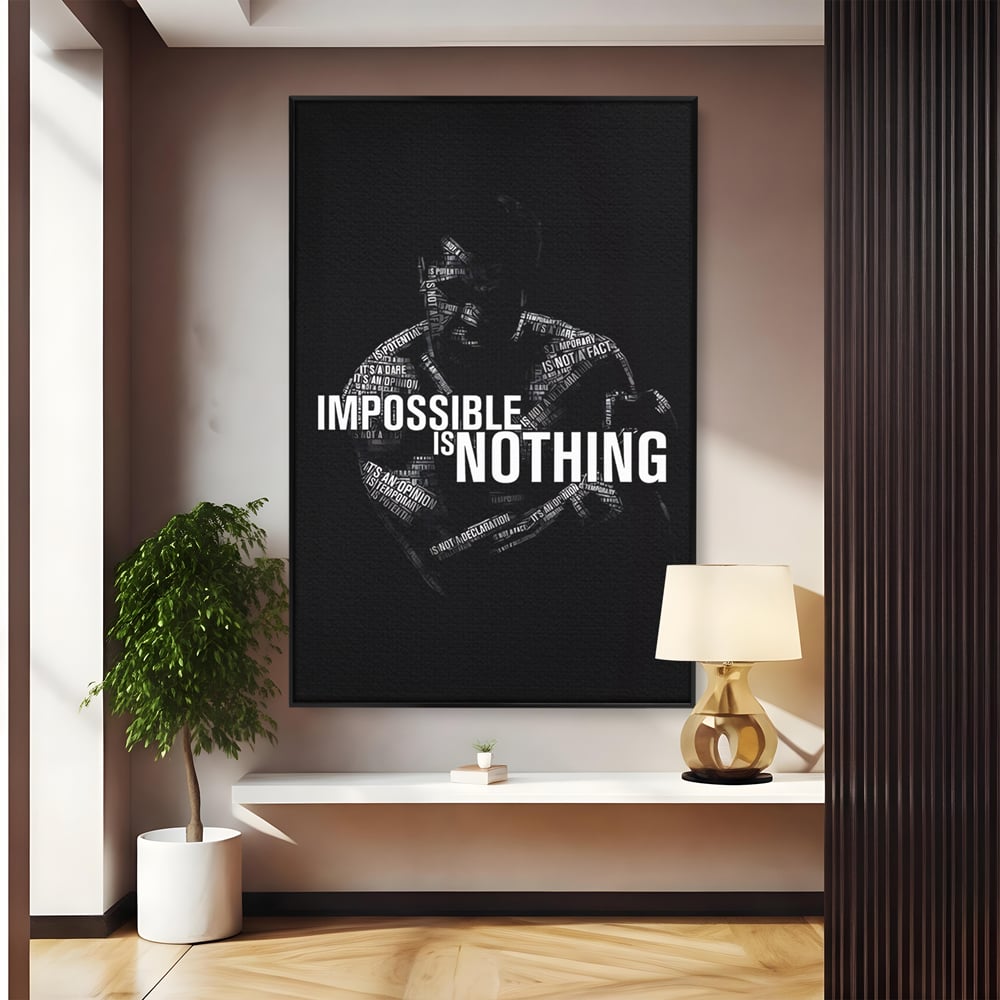 Tablou Canvas Premium, LuxCanva® C1257, Inspirational Ali , Relaxare, Game Room, Culori Vibrante