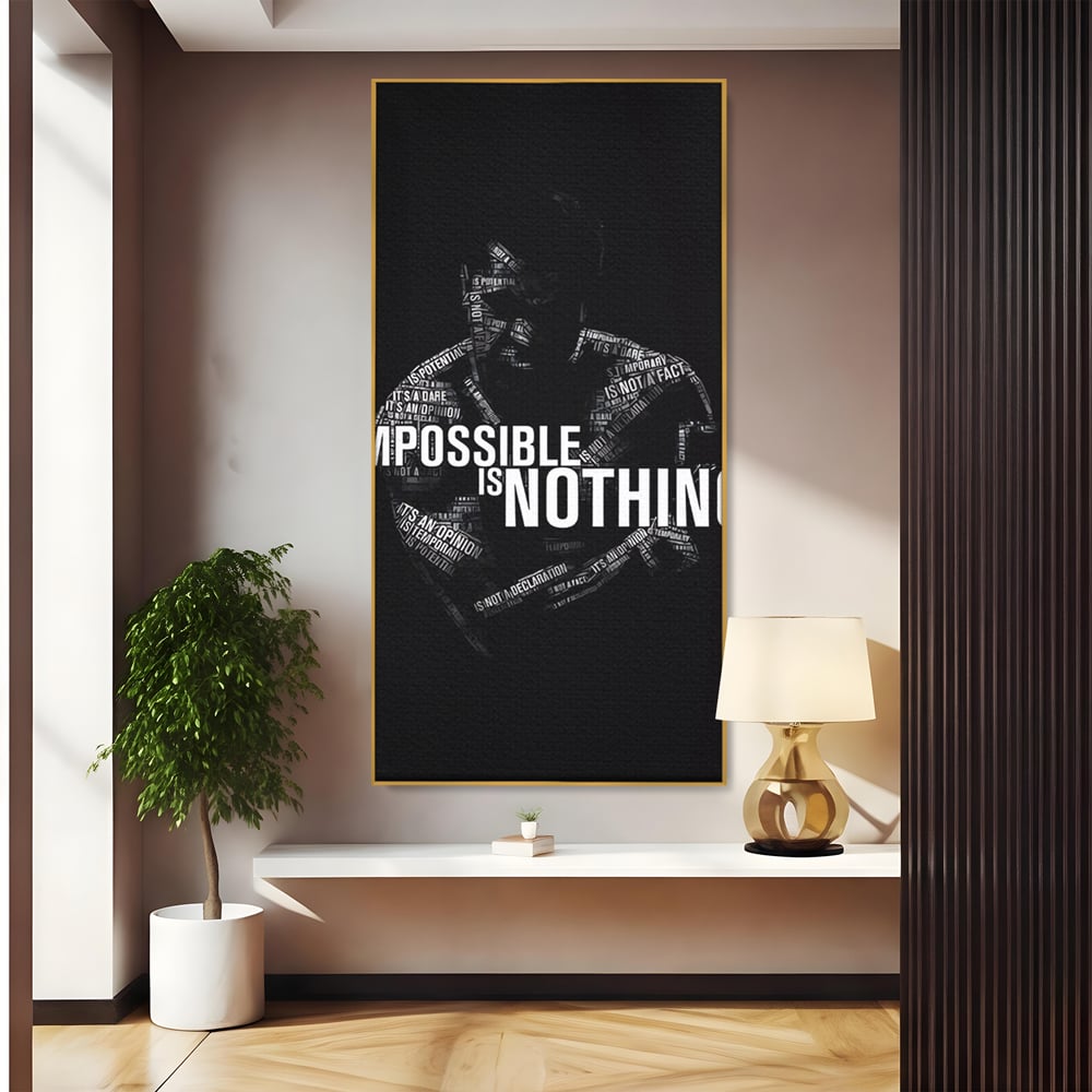 Tablou Canvas Premium, LuxCanva® C1257, Inspirational Ali , Relaxare, Game Room, Culori Vibrante