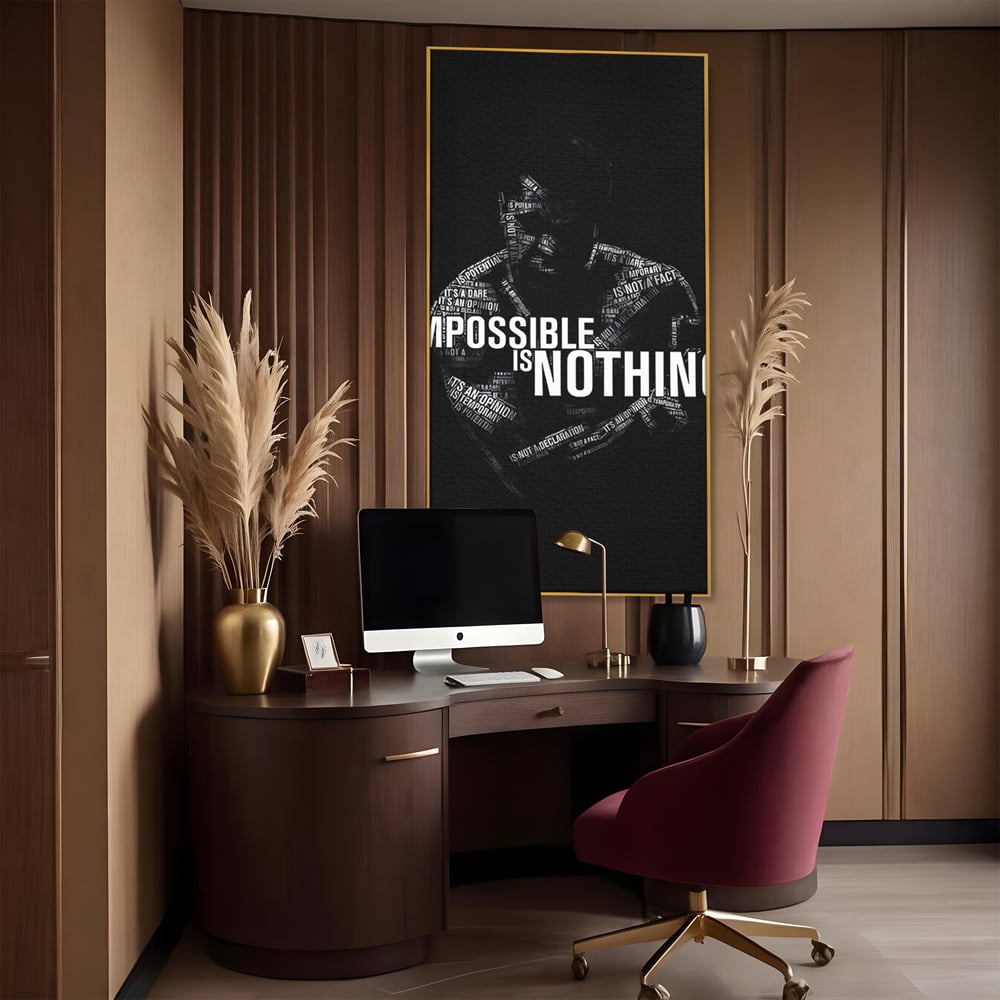 Tablou Canvas Premium, LuxCanva® C1257, Inspirational Ali , Relaxare, Game Room, Culori Vibrante