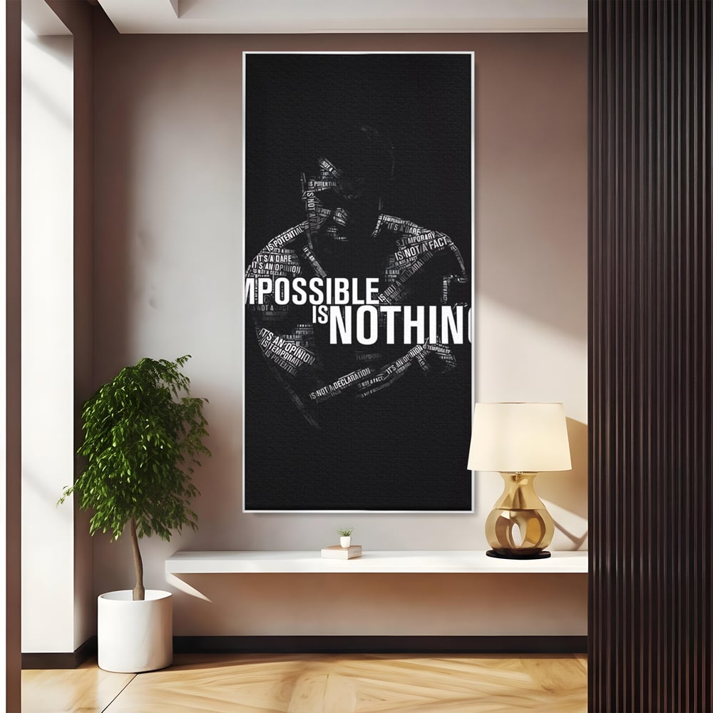 Tablou Canvas Premium, LuxCanva® C1257, Inspirational Ali , Relaxare, Game Room, Culori Vibrante