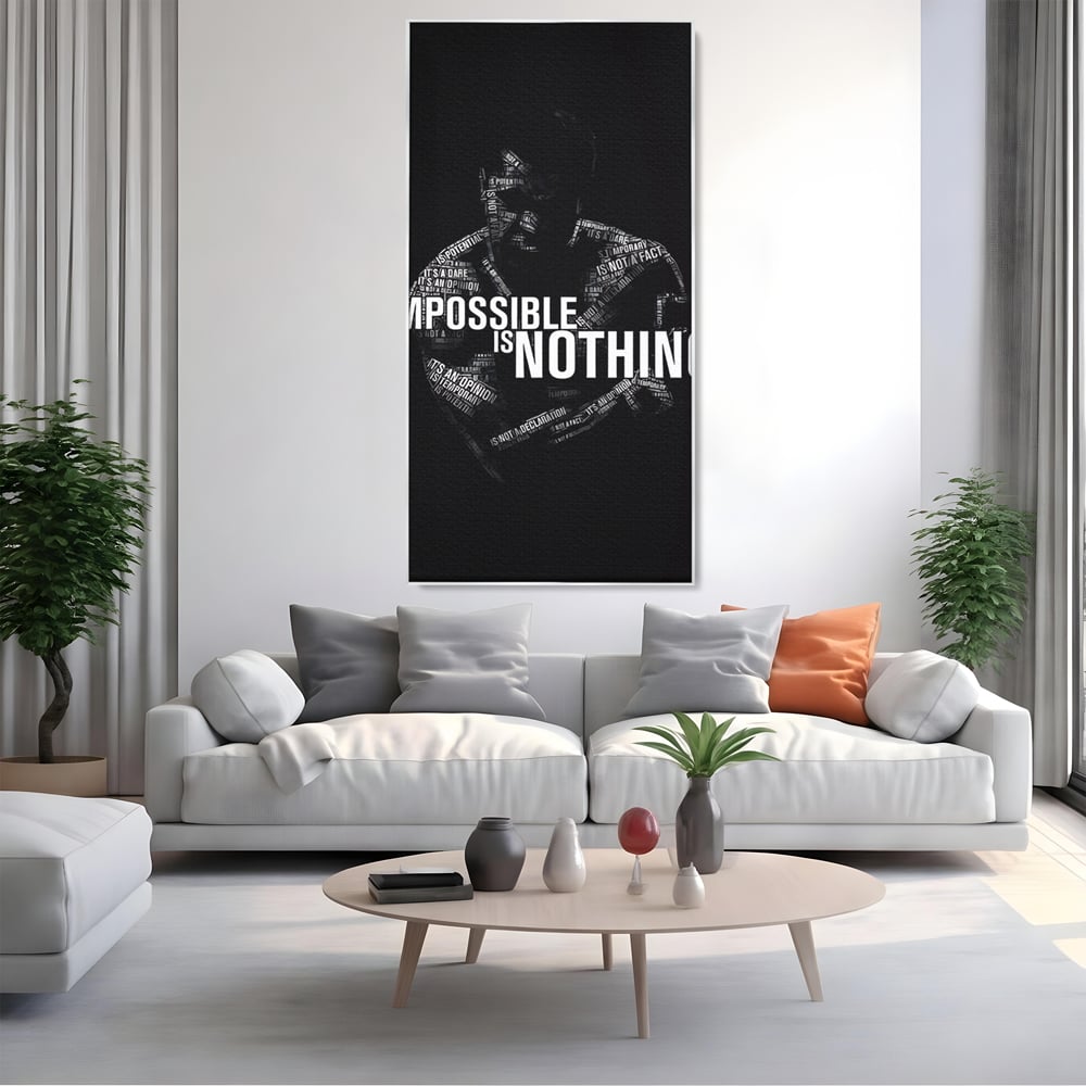 Tablou Canvas Premium, LuxCanva® C1257, Inspirational Ali , Relaxare, Game Room, Culori Vibrante