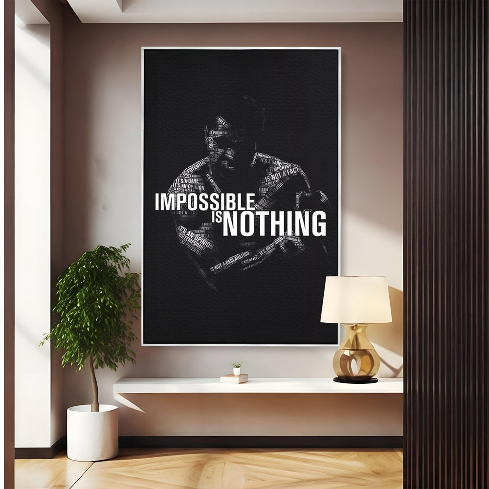 Tablou Canvas Premium, LuxCanva® C1257, Inspirational Ali , Relaxare, Game Room, Culori Vibrante