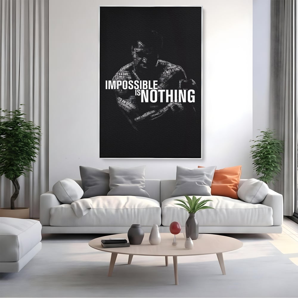 Tablou Canvas Premium, LuxCanva® C1257, Inspirational Ali , Relaxare, Game Room, Culori Vibrante