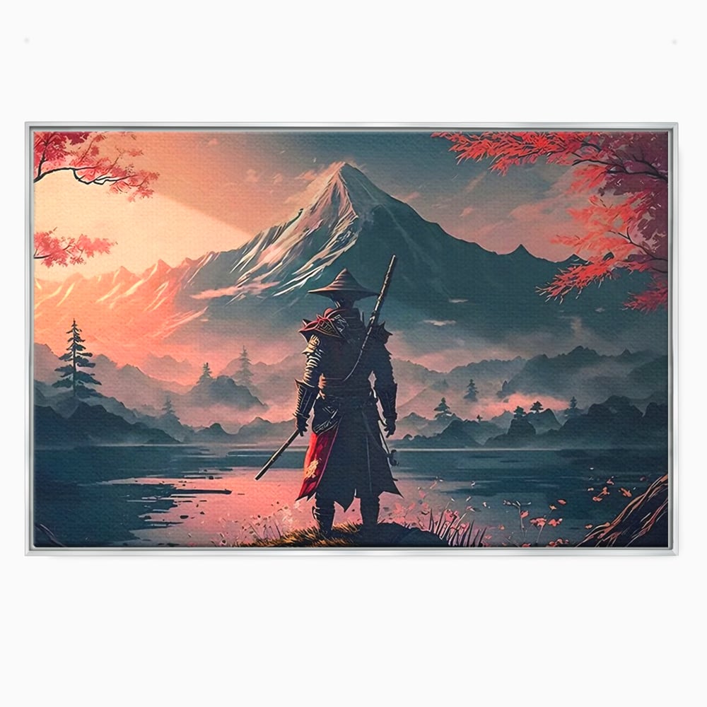 Tablou Canvas Premium, LuxCanva® C1261, The Way Of The Samurai, Relaxare, Living Room, Japonia, Culori Vibrante