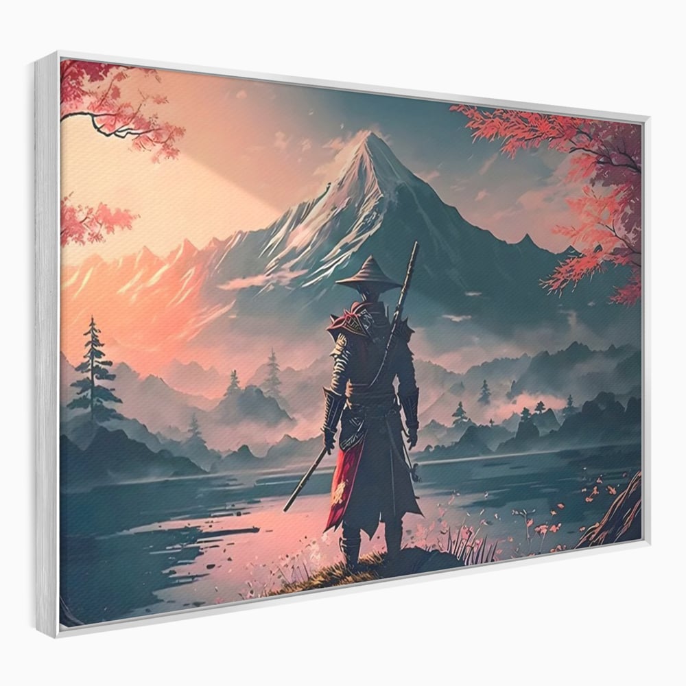 Tablou Canvas Premium, LuxCanva® C1261, The Way Of The Samurai, Relaxare, Living Room, Japonia, Culori Vibrante