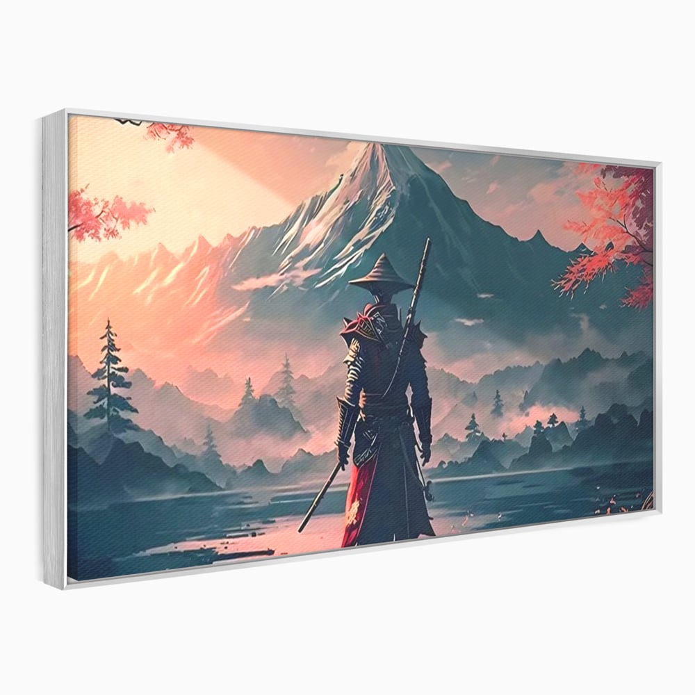 Tablou Canvas Premium, LuxCanva® C1261, The Way Of The Samurai, Relaxare, Living Room, Japonia, Culori Vibrante