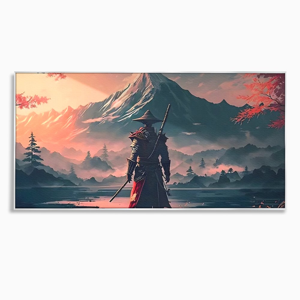 Tablou Canvas Premium, LuxCanva® C1261, The Way Of The Samurai, Relaxare, Living Room, Japonia, Culori Vibrante