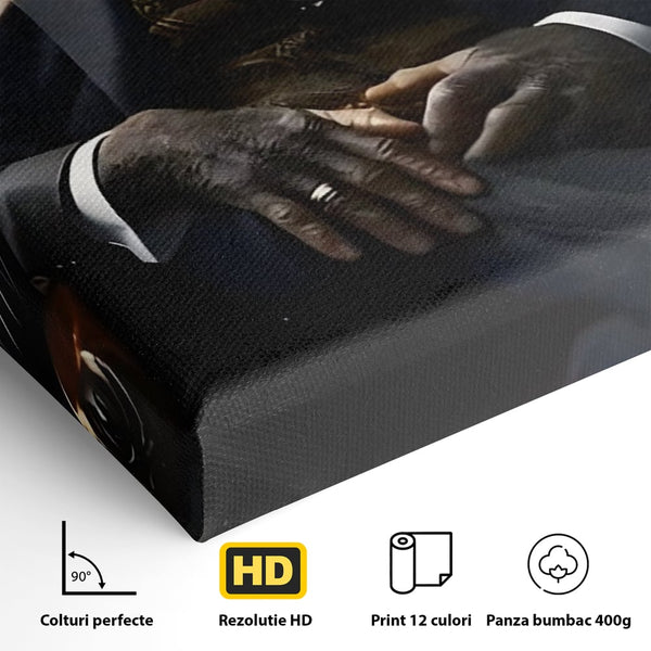Tablou Canvas Premium, LuxCanva® C1262, The Godfather Of The Apes, Relaxare, Living Room, Culori Vibrante