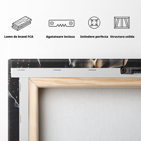 Tablou Canvas Premium, LuxCanva® C1262, The Godfather Of The Apes, Relaxare, Living Room, Culori Vibrante