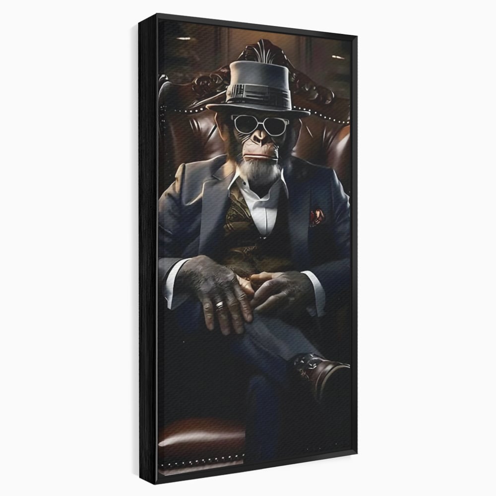 Tablou Canvas Premium, LuxCanva® C1262, The Godfather Of The Apes, Relaxare, Living Room, Culori Vibrante