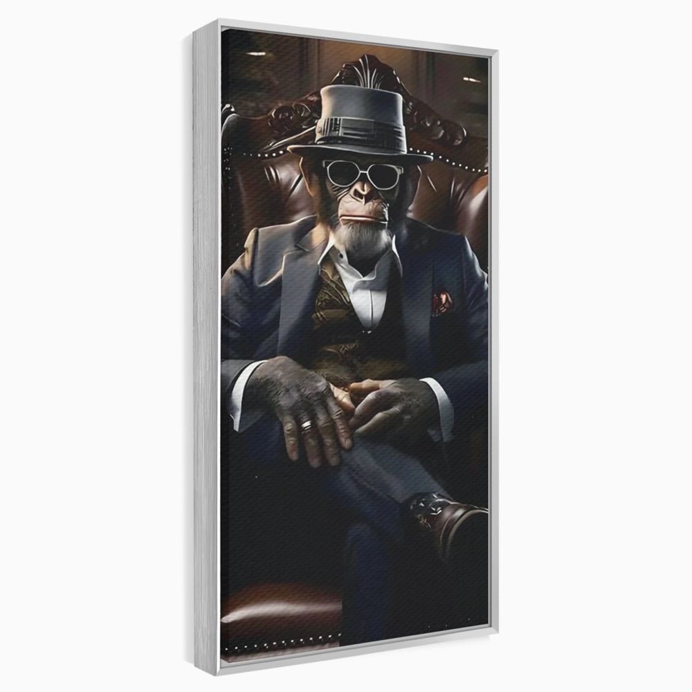 Tablou Canvas Premium, LuxCanva® C1262, The Godfather Of The Apes, Relaxare, Living Room, Culori Vibrante