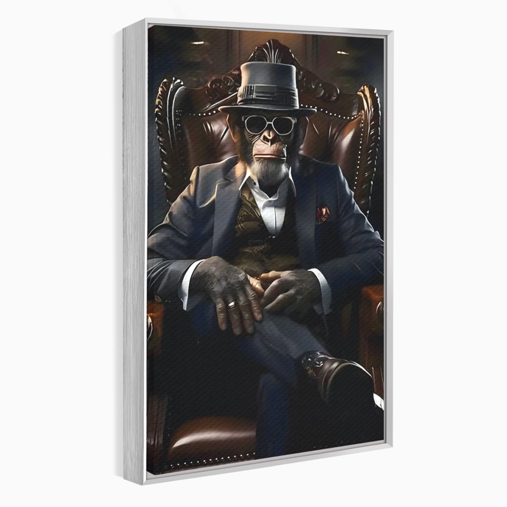 Tablou Canvas Premium, LuxCanva® C1262, The Godfather Of The Apes, Relaxare, Living Room, Culori Vibrante