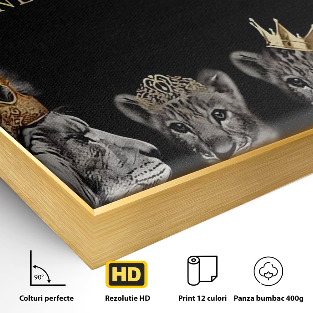 Tablou Canvas Premium, LuxCanva® C1264, The Family Portrait, Relaxare, Unity, Portrait, Living Room, Culori Vibrante