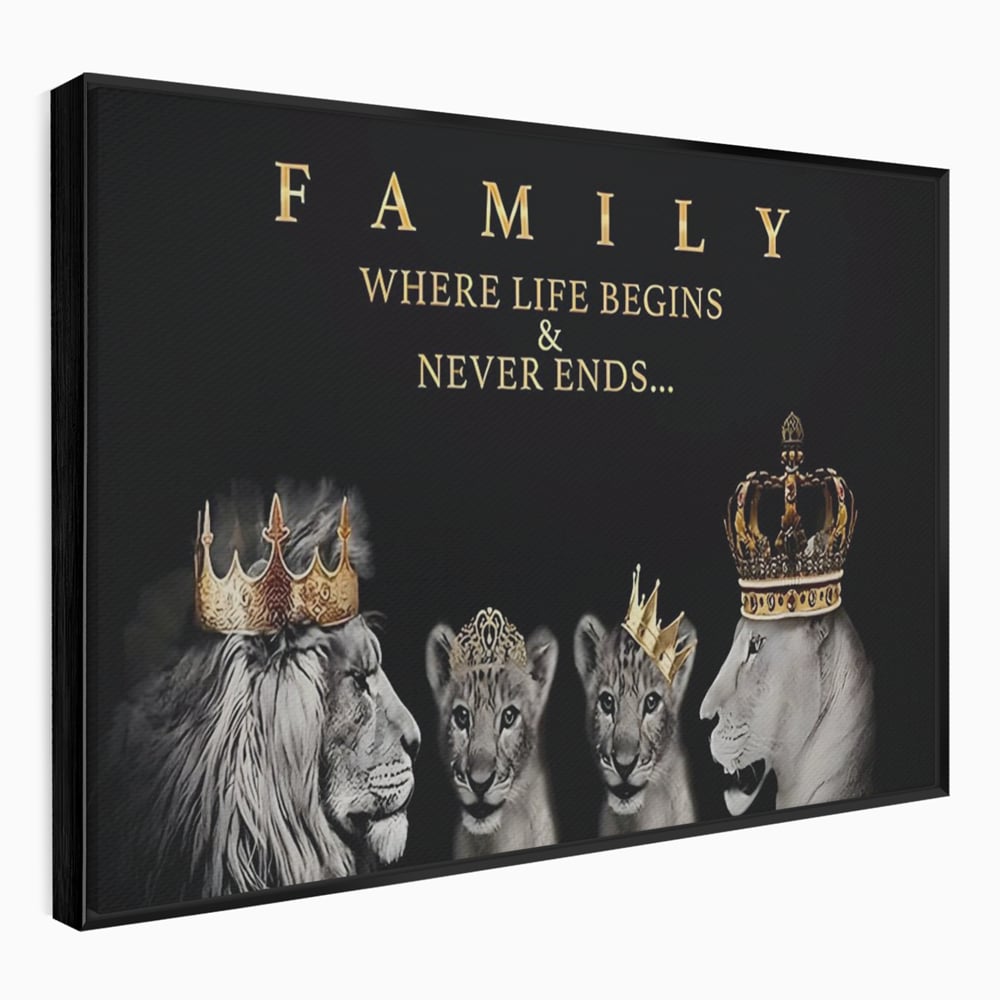 Tablou Canvas Premium, LuxCanva® C1264, The Family Portrait, Relaxare, Unity, Portrait, Living Room, Culori Vibrante
