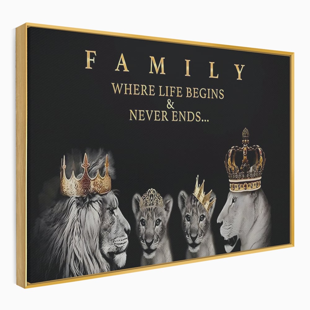 Tablou Canvas Premium, LuxCanva® C1264, The Family Portrait, Relaxare, Unity, Portrait, Living Room, Culori Vibrante