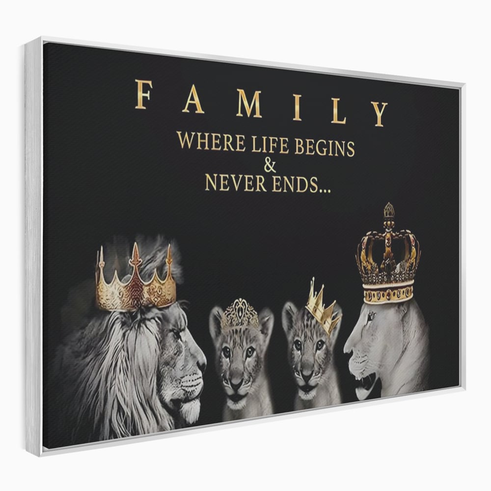 Tablou Canvas Premium, LuxCanva® C1264, The Family Portrait, Relaxare, Unity, Portrait, Living Room, Culori Vibrante