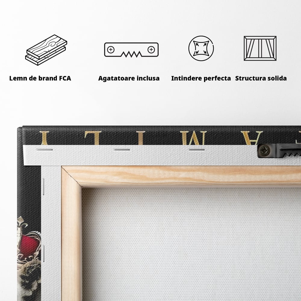 Tablou Canvas Premium, LuxCanva® C1266, Family Together, Relaxare, Family, Love, Living Room, Culori Vibrante