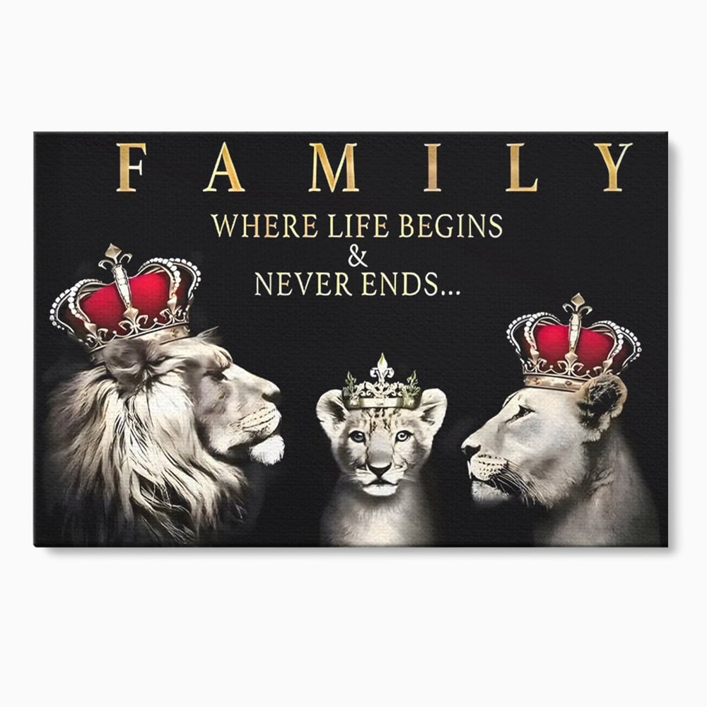 Tablou Canvas Premium, LuxCanva® C1266, Family Together, Relaxare, Family, Love, Living Room, Culori Vibrante
