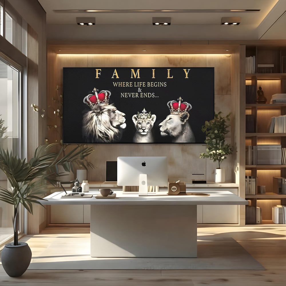 Tablou Canvas Premium, LuxCanva® C1266, Family Together, Relaxare, Family, Love, Living Room, Culori Vibrante