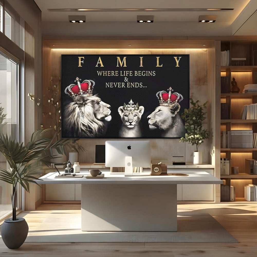 Tablou Canvas Premium, LuxCanva® C1266, Family Together, Relaxare, Family, Love, Living Room, Culori Vibrante
