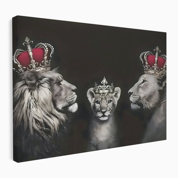 Tablou Canvas Premium, LuxCanva® C1267, Family Protection, Relaxare, Love, Heart, Protection, Living Room, Culori Vibrante