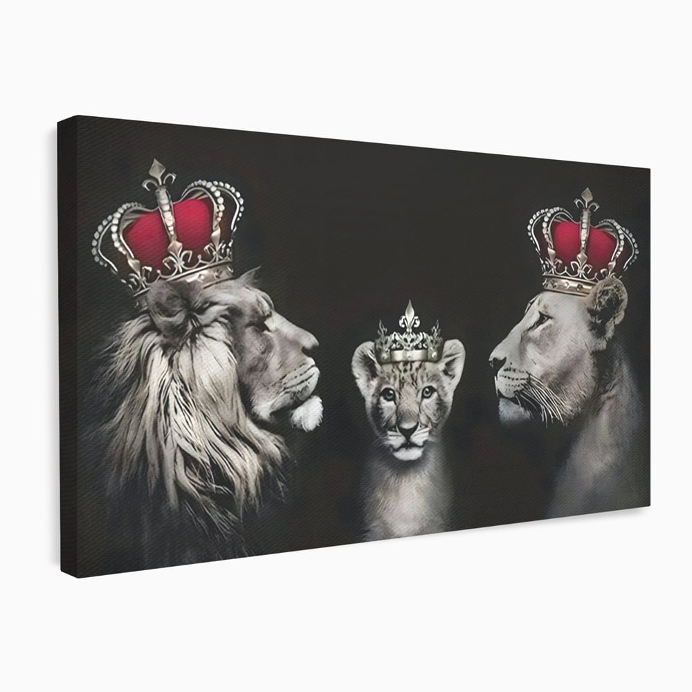 Tablou Canvas Premium, LuxCanva® C1267, Family Protection, Relaxare, Love, Heart, Protection, Living Room, Culori Vibrante