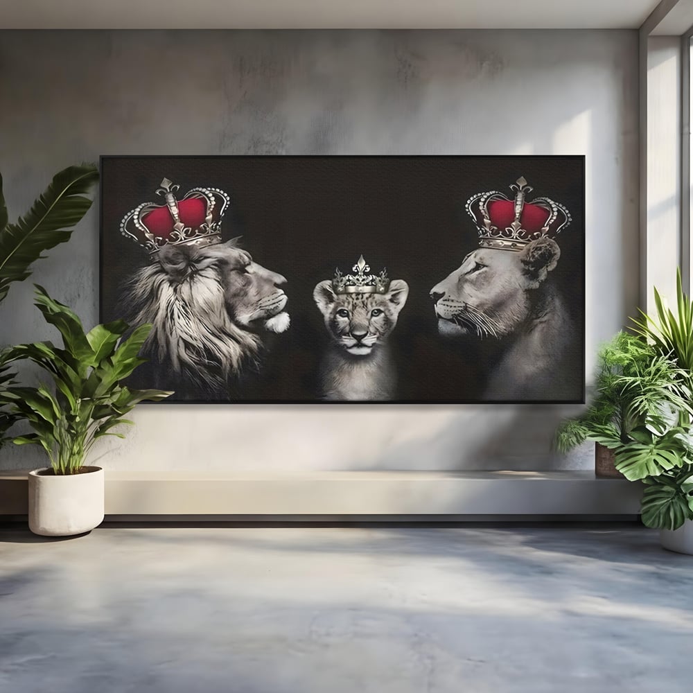 Tablou Canvas Premium, LuxCanva® C1267, Family Protection, Relaxare, Love, Heart, Protection, Living Room, Culori Vibrante