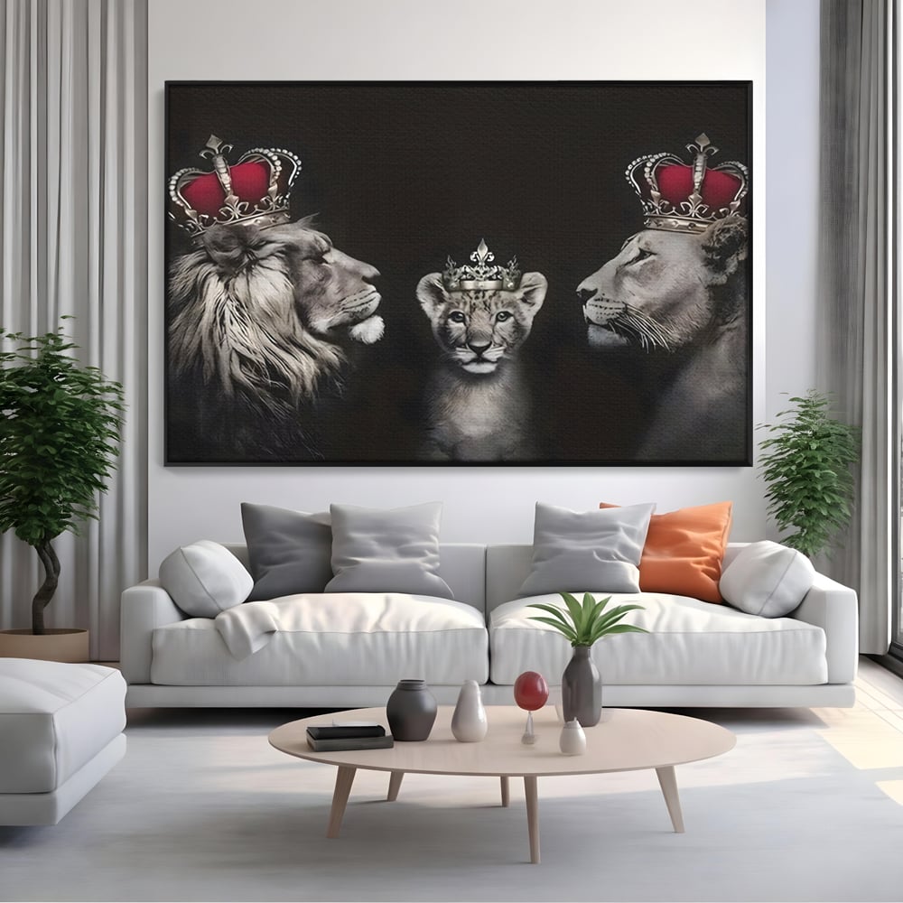 Tablou Canvas Premium, LuxCanva® C1267, Family Protection, Relaxare, Love, Heart, Protection, Living Room, Culori Vibrante