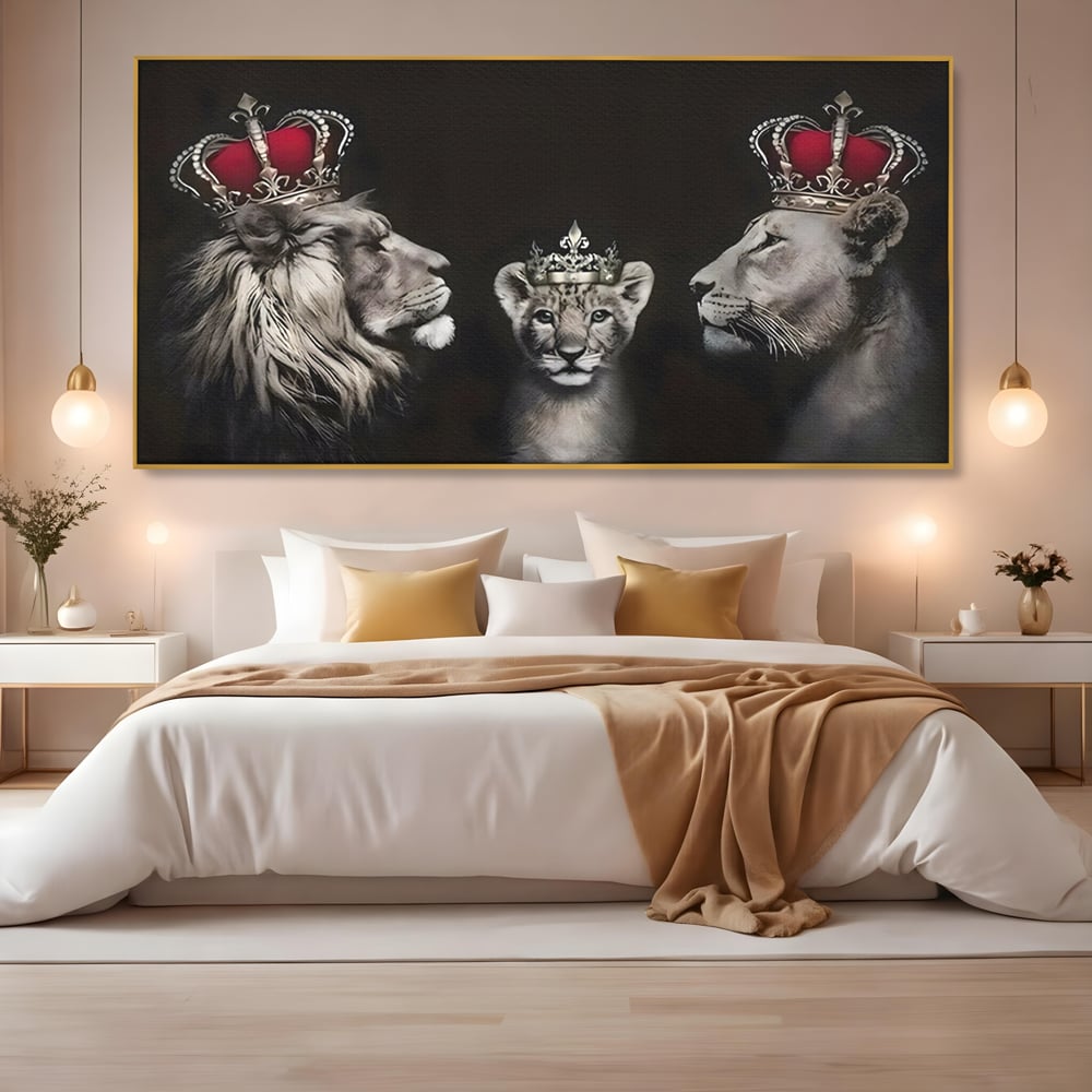 Tablou Canvas Premium, LuxCanva® C1267, Family Protection, Relaxare, Love, Heart, Protection, Living Room, Culori Vibrante