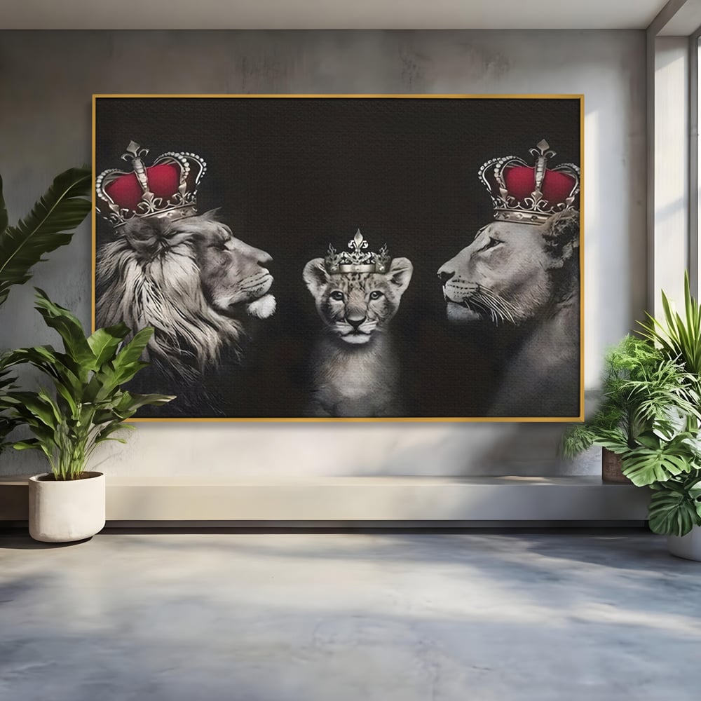 Tablou Canvas Premium, LuxCanva® C1267, Family Protection, Relaxare, Love, Heart, Protection, Living Room, Culori Vibrante