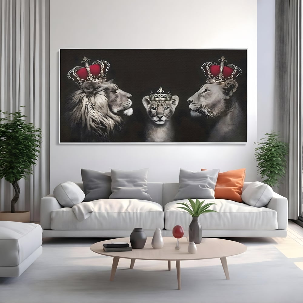 Tablou Canvas Premium, LuxCanva® C1267, Family Protection, Relaxare, Love, Heart, Protection, Living Room, Culori Vibrante