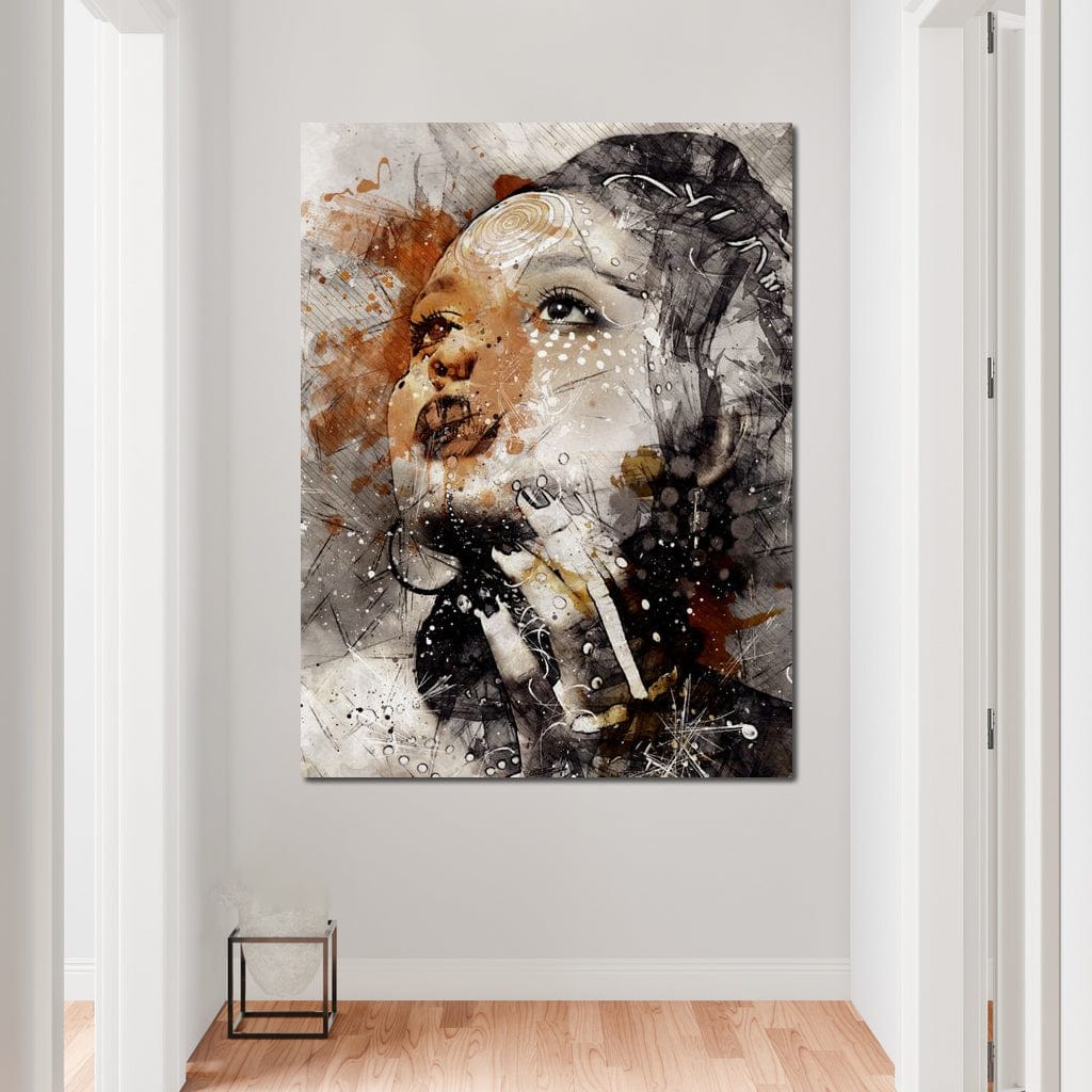 Tablou Canvas Premium, LuxCanva® G1087, Vis Cosmic,  Suflet, Dimensiune, Infinit, Privire, Portret, Abstract, Lumini, Umbre, Living, Dormitor