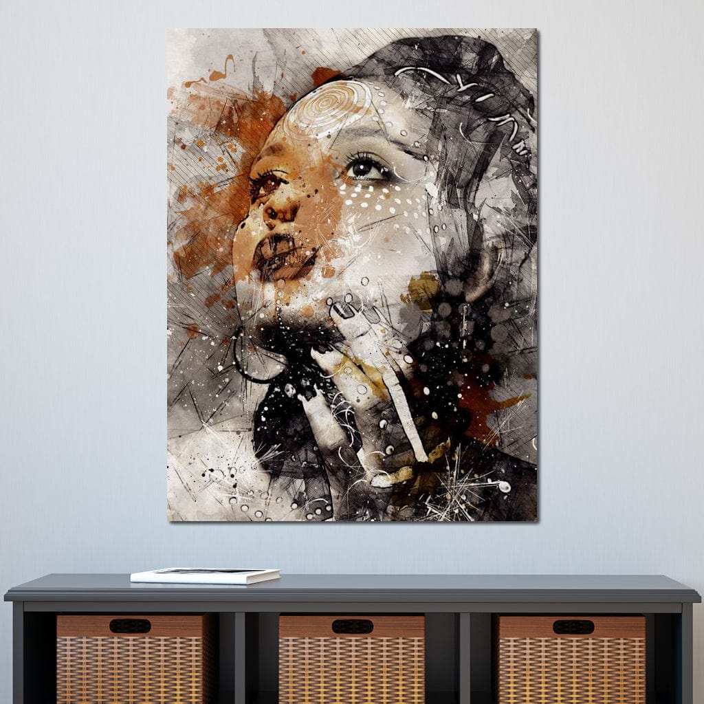 Tablou Canvas Premium, LuxCanva® G1087, Vis Cosmic,  Suflet, Dimensiune, Infinit, Privire, Portret, Abstract, Lumini, Umbre, Living, Dormitor