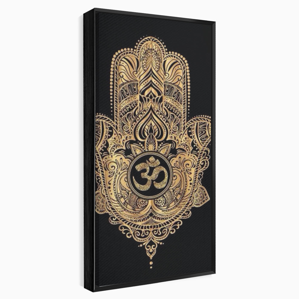 Leinwandbilder Premium LuxCanva® I101, Heilige Hängematte, Schutz, Spiritualität, Glücksbringer, Talisman, Eleganz, Fatima, Mana, Positive Energie, Meditation, Wohnen, Schlafzimmer