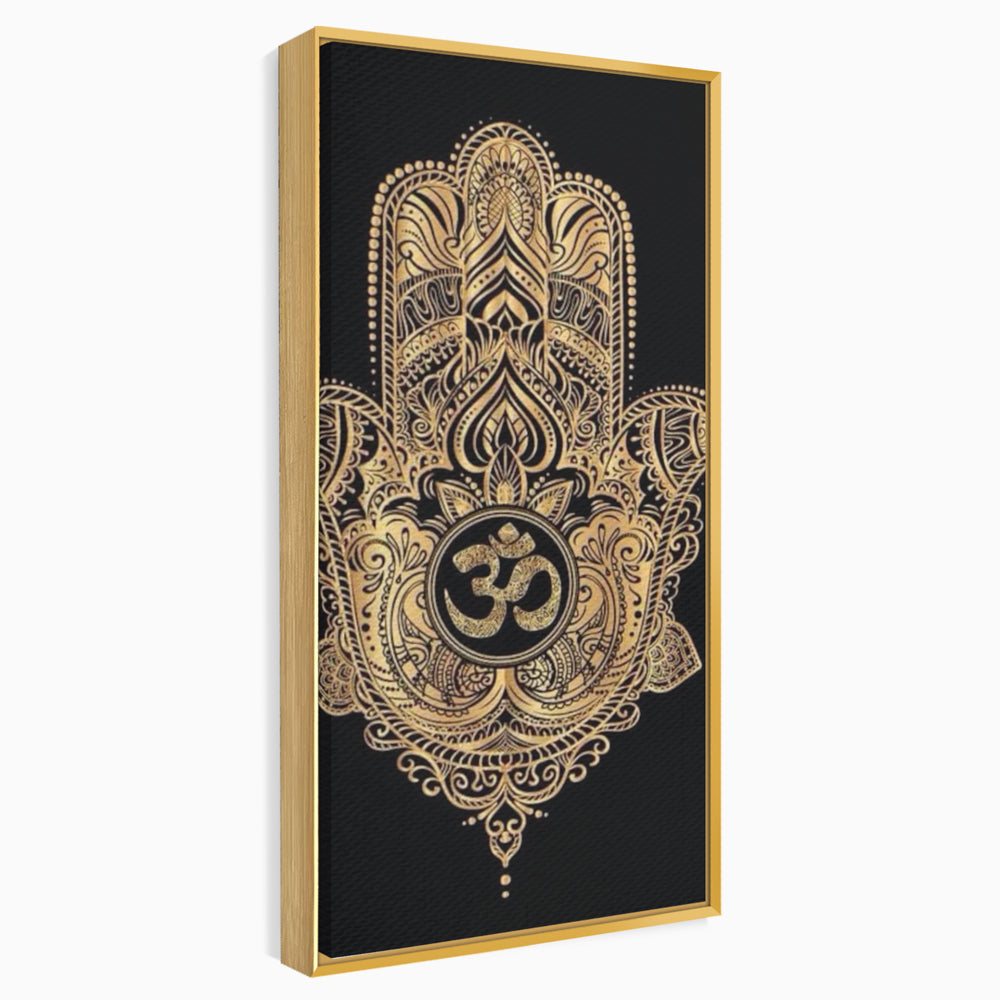 Leinwandbilder Premium LuxCanva® I101, Heilige Hängematte, Schutz, Spiritualität, Glücksbringer, Talisman, Eleganz, Fatima, Mana, Positive Energie, Meditation, Wohnen, Schlafzimmer