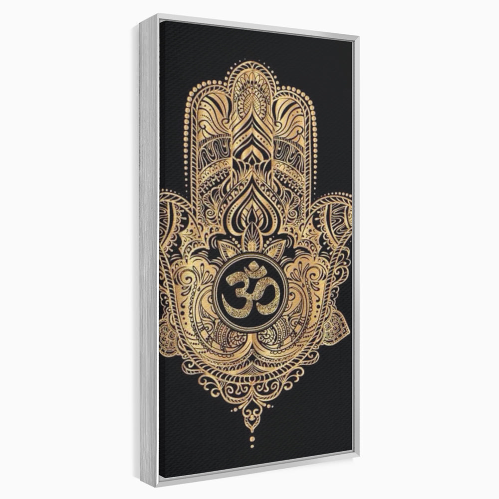 Leinwandbilder Premium LuxCanva® I101, Heilige Hängematte, Schutz, Spiritualität, Glücksbringer, Talisman, Eleganz, Fatima, Mana, Positive Energie, Meditation, Wohnen, Schlafzimmer