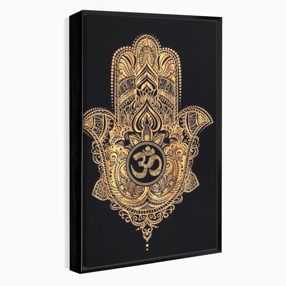 Leinwandbilder Premium LuxCanva® I101, Heilige Hängematte, Schutz, Spiritualität, Glücksbringer, Talisman, Eleganz, Fatima, Mana, Positive Energie, Meditation, Wohnen, Schlafzimmer