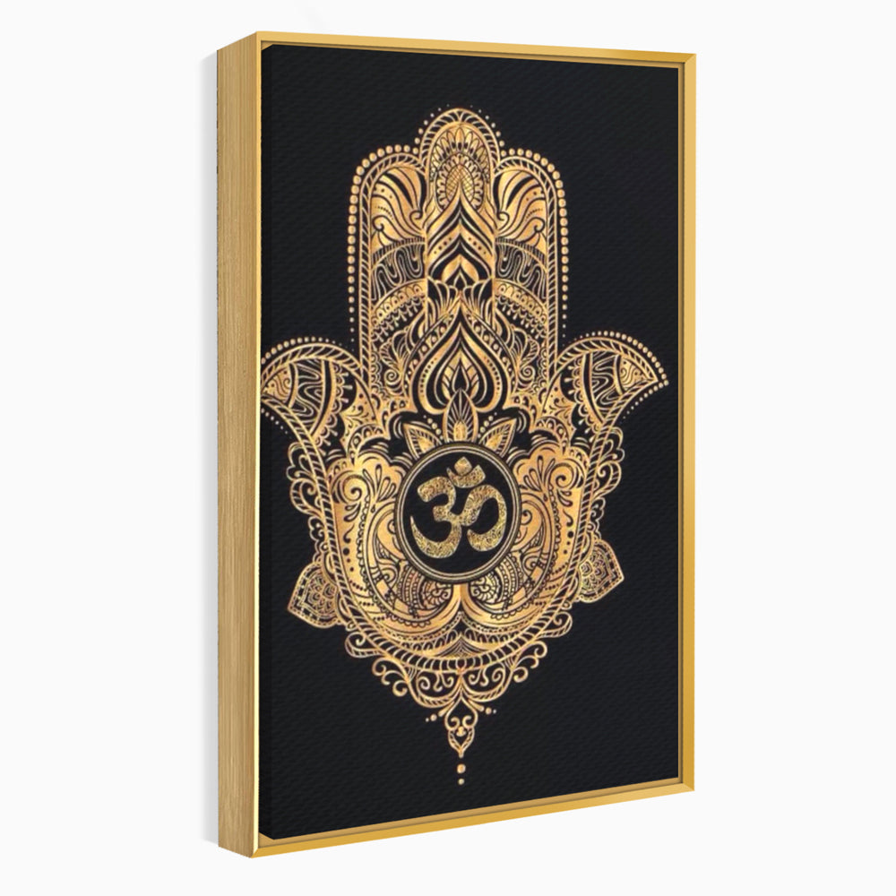 Leinwandbilder Premium LuxCanva® I101, Heilige Hängematte, Schutz, Spiritualität, Glücksbringer, Talisman, Eleganz, Fatima, Mana, Positive Energie, Meditation, Wohnen, Schlafzimmer