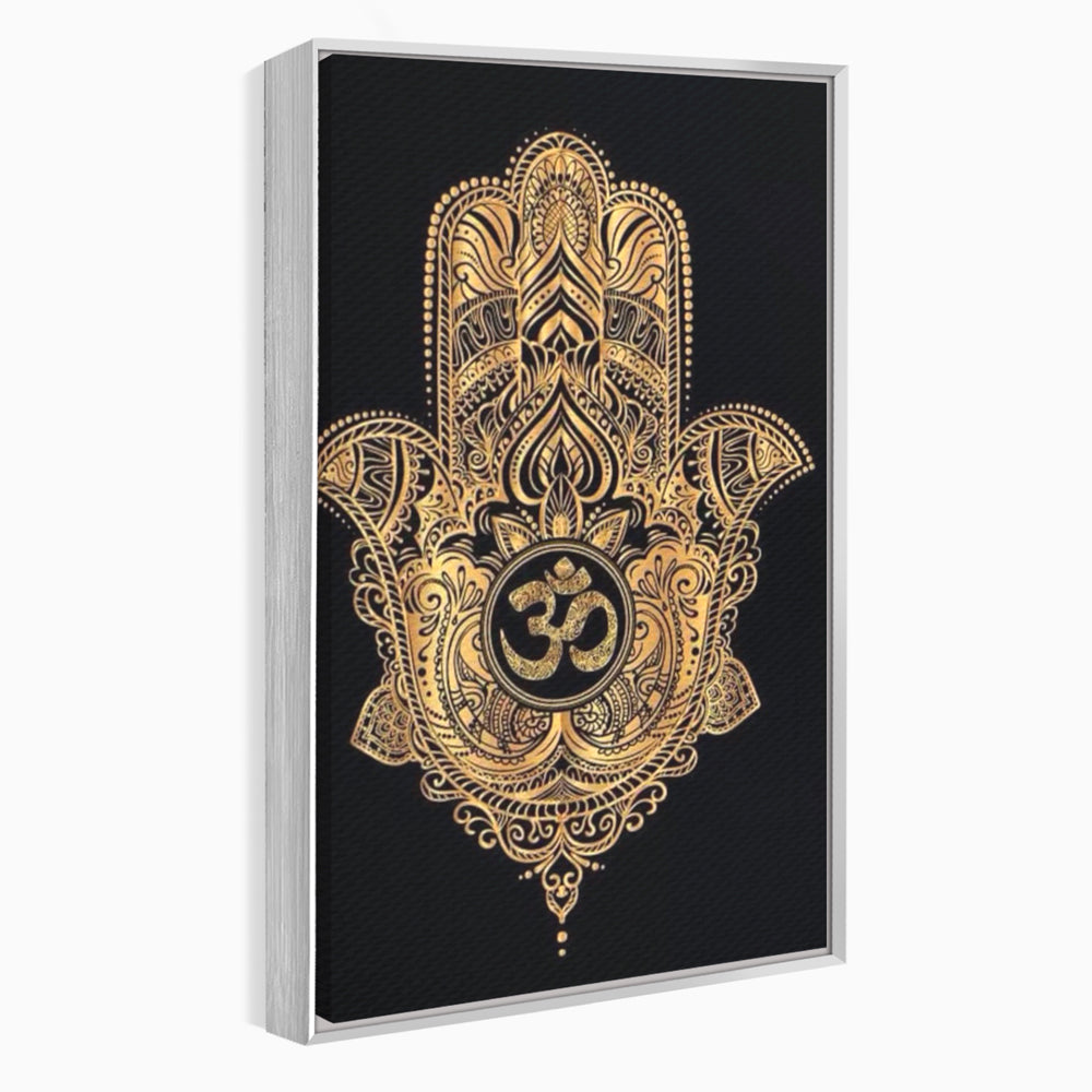 Leinwandbilder Premium LuxCanva® I101, Heilige Hängematte, Schutz, Spiritualität, Glücksbringer, Talisman, Eleganz, Fatima, Mana, Positive Energie, Meditation, Wohnen, Schlafzimmer