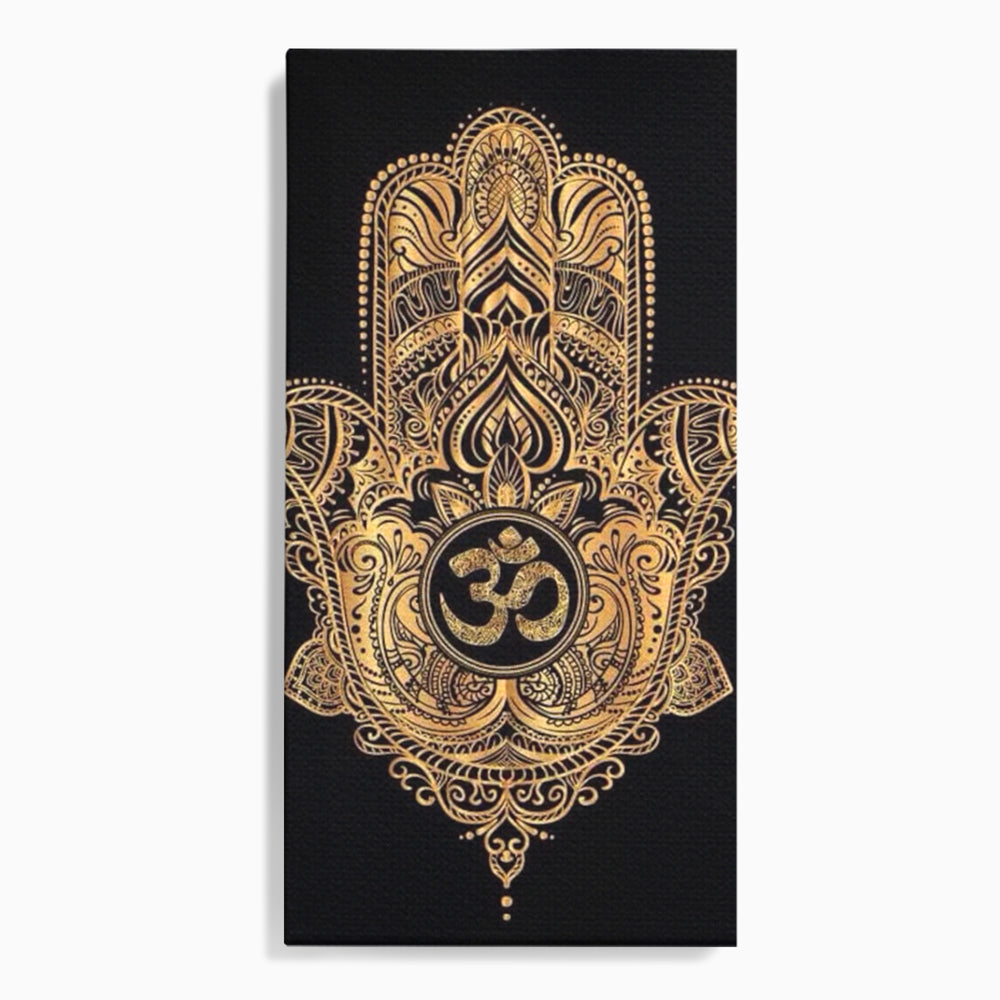 Leinwandbilder Premium LuxCanva® I101, Heilige Hängematte, Schutz, Spiritualität, Glücksbringer, Talisman, Eleganz, Fatima, Mana, Positive Energie, Meditation, Wohnen, Schlafzimmer