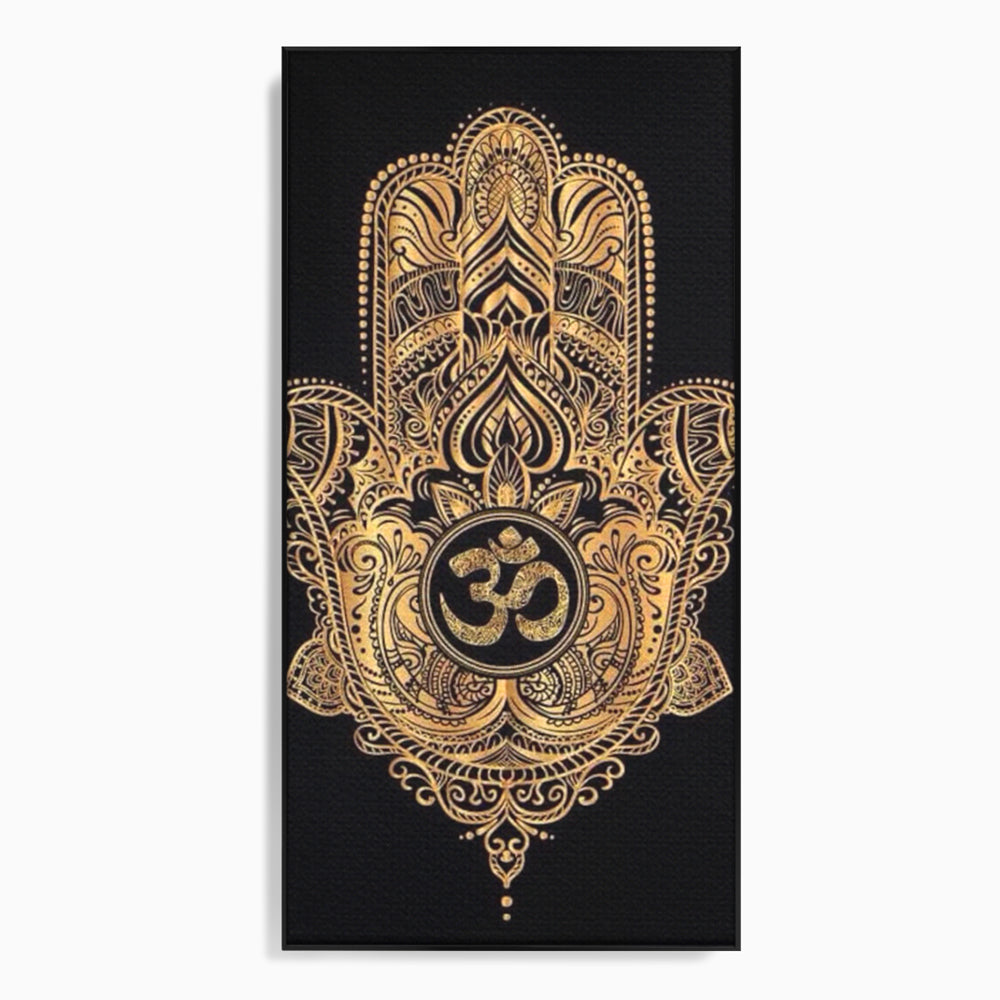 Leinwandbilder Premium LuxCanva® I101, Heilige Hängematte, Schutz, Spiritualität, Glücksbringer, Talisman, Eleganz, Fatima, Mana, Positive Energie, Meditation, Wohnen, Schlafzimmer