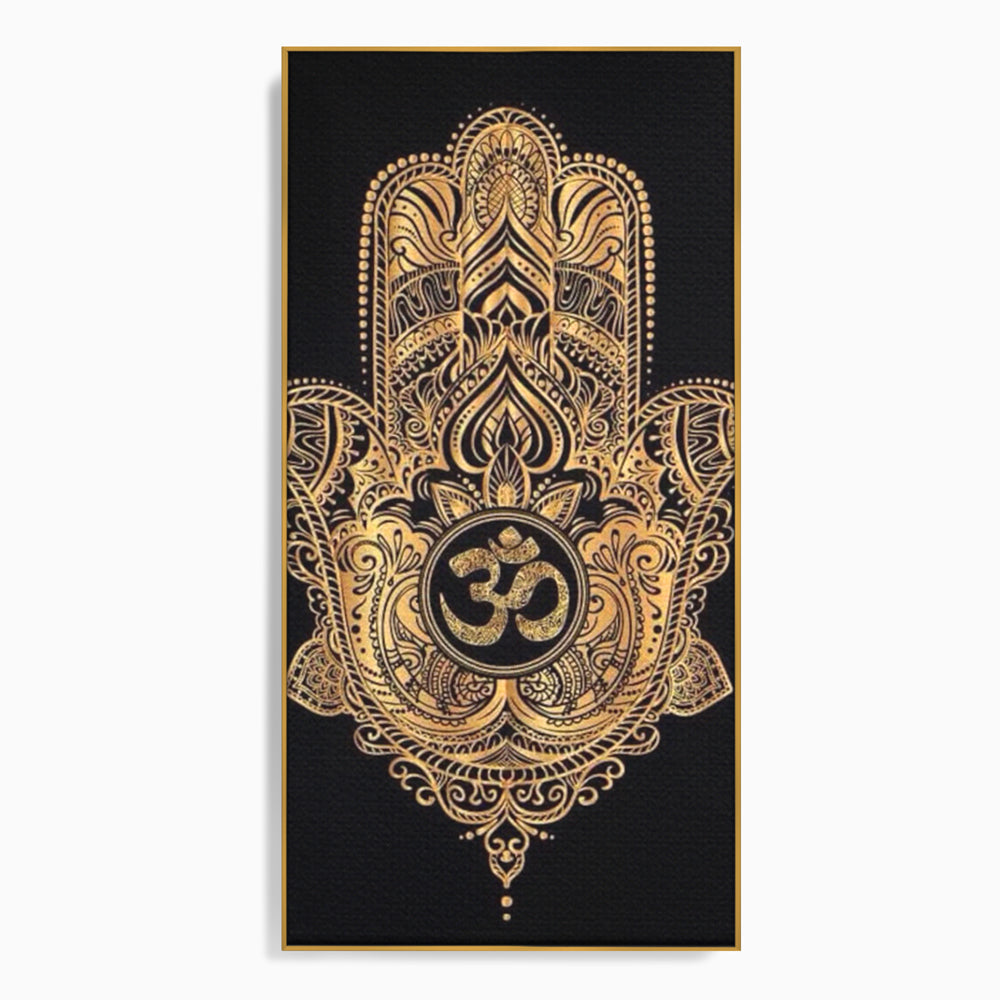 Leinwandbilder Premium LuxCanva® I101, Heilige Hängematte, Schutz, Spiritualität, Glücksbringer, Talisman, Eleganz, Fatima, Mana, Positive Energie, Meditation, Wohnen, Schlafzimmer