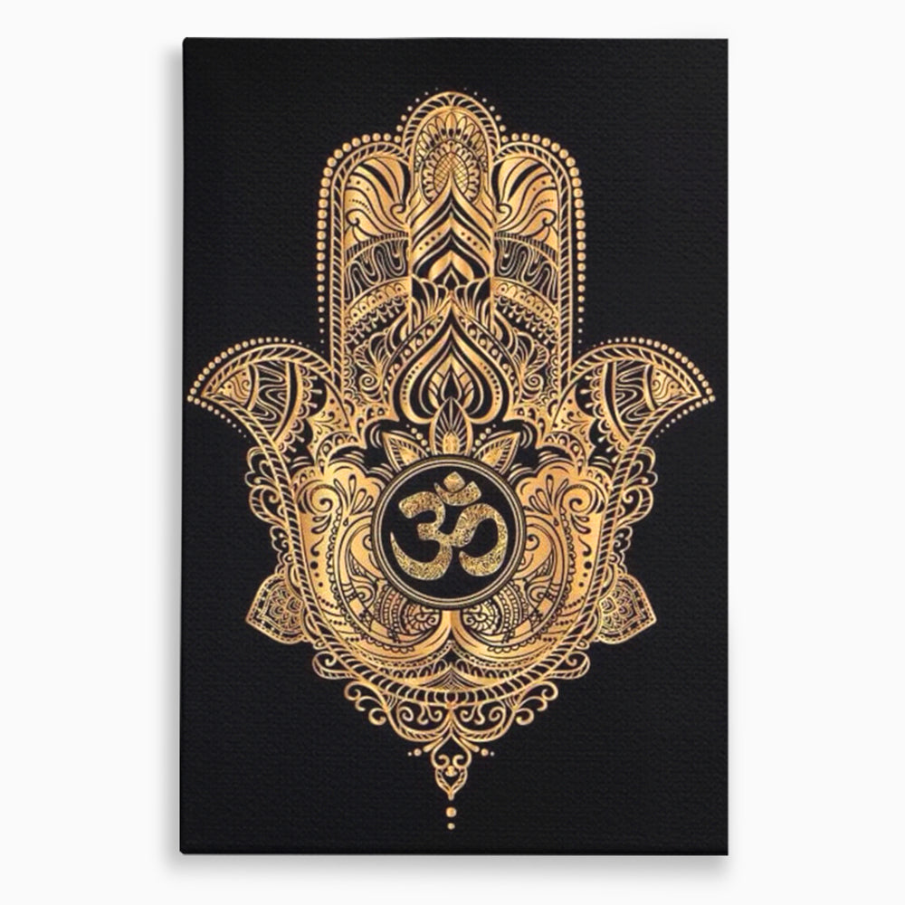 Leinwandbilder Premium LuxCanva® I101, Heilige Hängematte, Schutz, Spiritualität, Glücksbringer, Talisman, Eleganz, Fatima, Mana, Positive Energie, Meditation, Wohnen, Schlafzimmer