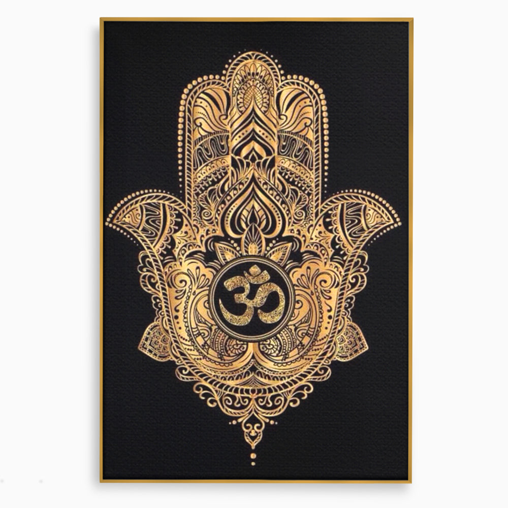 Leinwandbilder Premium LuxCanva® I101, Heilige Hängematte, Schutz, Spiritualität, Glücksbringer, Talisman, Eleganz, Fatima, Mana, Positive Energie, Meditation, Wohnen, Schlafzimmer