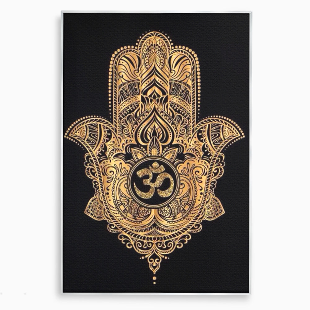 Leinwandbilder Premium LuxCanva® I101, Heilige Hängematte, Schutz, Spiritualität, Glücksbringer, Talisman, Eleganz, Fatima, Mana, Positive Energie, Meditation, Wohnen, Schlafzimmer