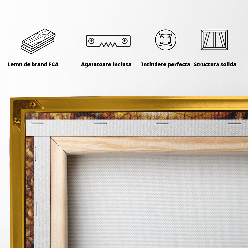 Leinwandbilder Premium LuxCanva® I107, Stille, Buddha, Buddha, Stille, Frieden, Gold, Spiritualität, Harmonie, Harmonie, innere Energie, Meditation, Gelassenheit, Wohnen, Schlafzimmer