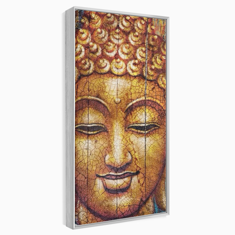 Leinwandbilder Premium LuxCanva® I107, Stille, Buddha, Buddha, Stille, Frieden, Gold, Spiritualität, Harmonie, Harmonie, innere Energie, Meditation, Gelassenheit, Wohnen, Schlafzimmer